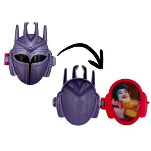 Vintage BeetleBorgs Beetle 1996 Saban's Metallix Toy Lenticular Flabber Compact